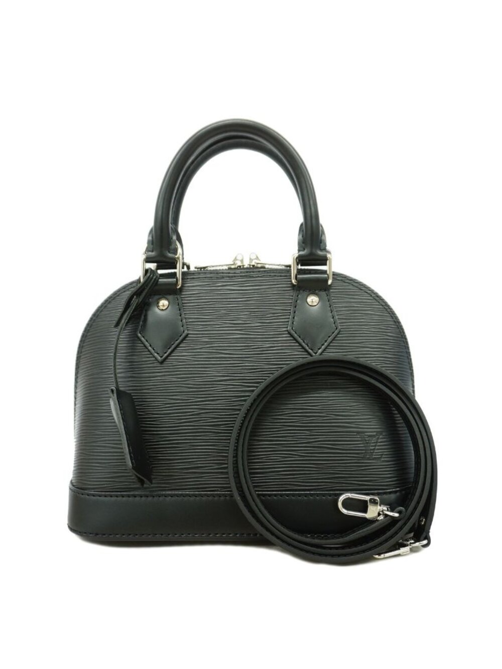 Louis Vuitton Handbag Epi Alma BB Noir 2-Way Bag